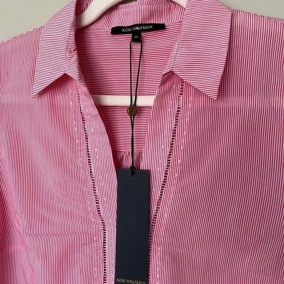 NWT KOBI HALPERIN REEM BLOUSE - Picture 5 of 11